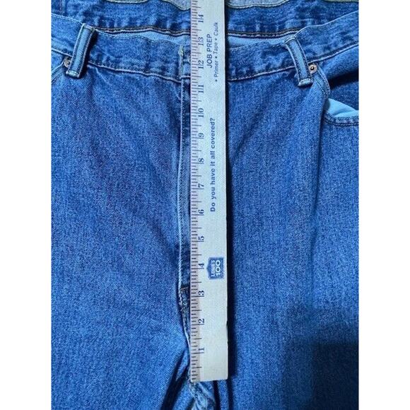 Levi's 550 Jeans Mens 44x34 Straight Leg Medium Wash Denim High Rise Blue - Picture 4 of 8